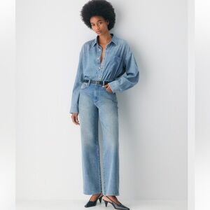 Denim Forum The 80’s Comfy Denim Shirt (15 yrs blr thr bleu)